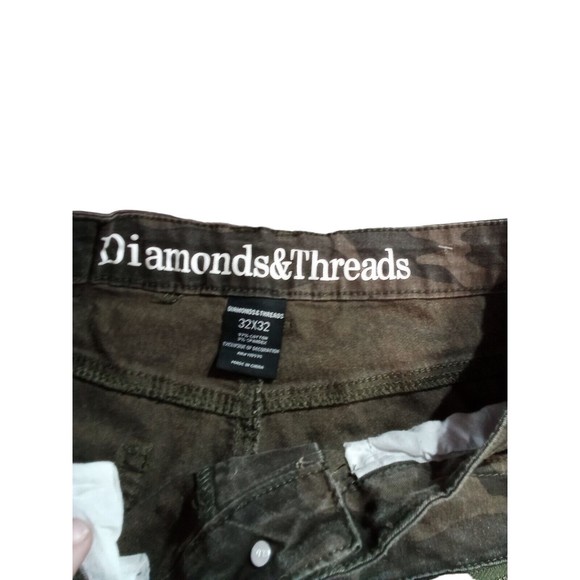 Men's Diamond‎ And Threads Camouflage Jeans Size 32 X 32 - Picture 11 of 13
